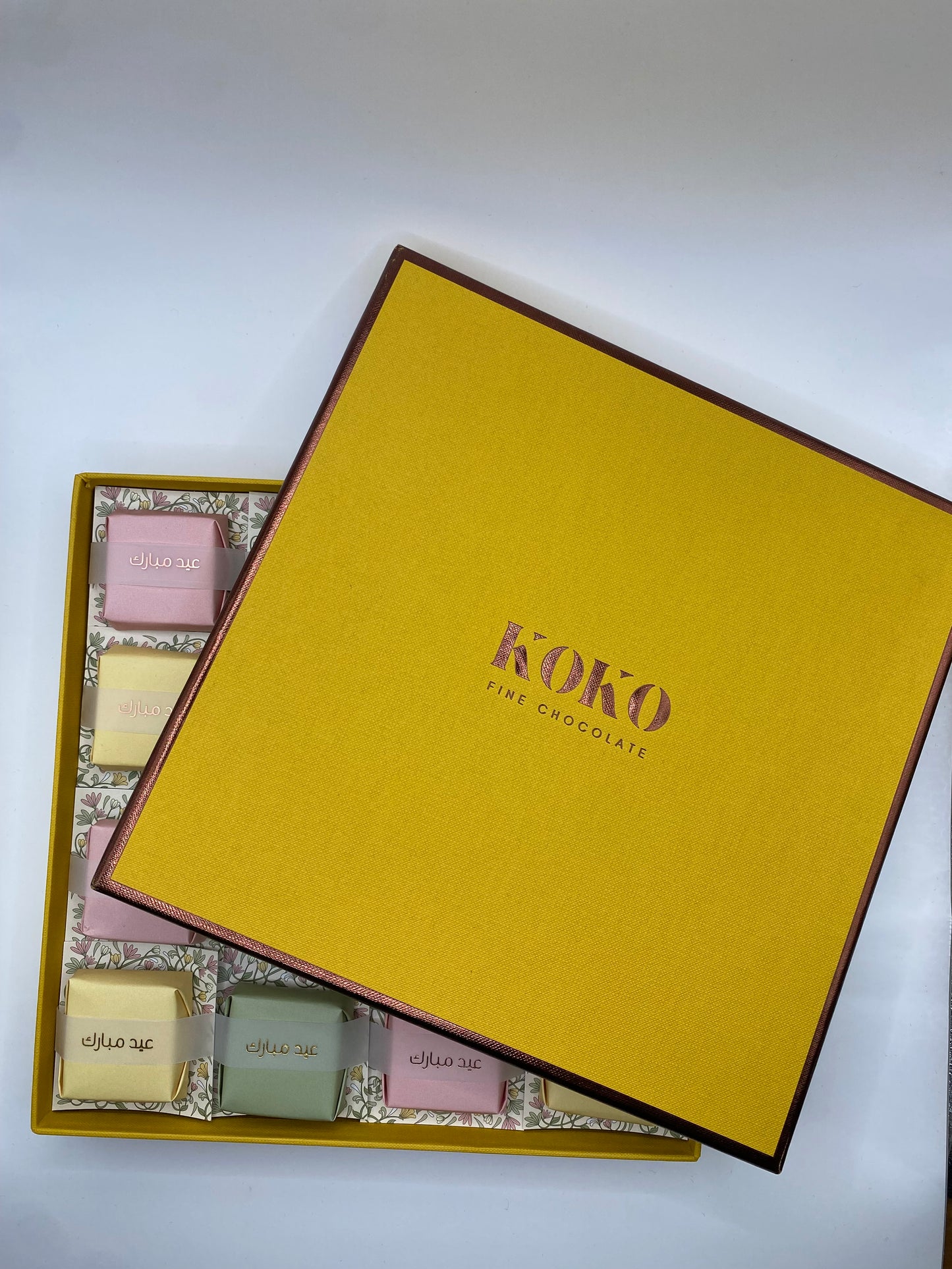 Exclusive Eid Al Adha 16 pieces hard-card chocolate box