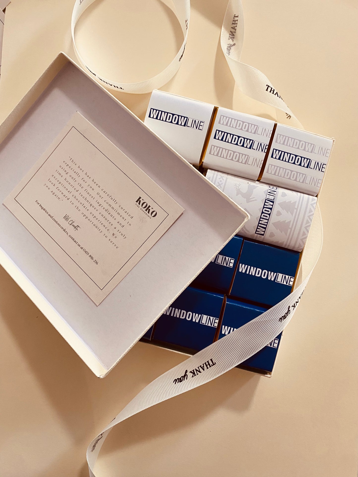 Customized Corporate Chocolate Gift Box (24 Pieces) - Belgian Chocolate