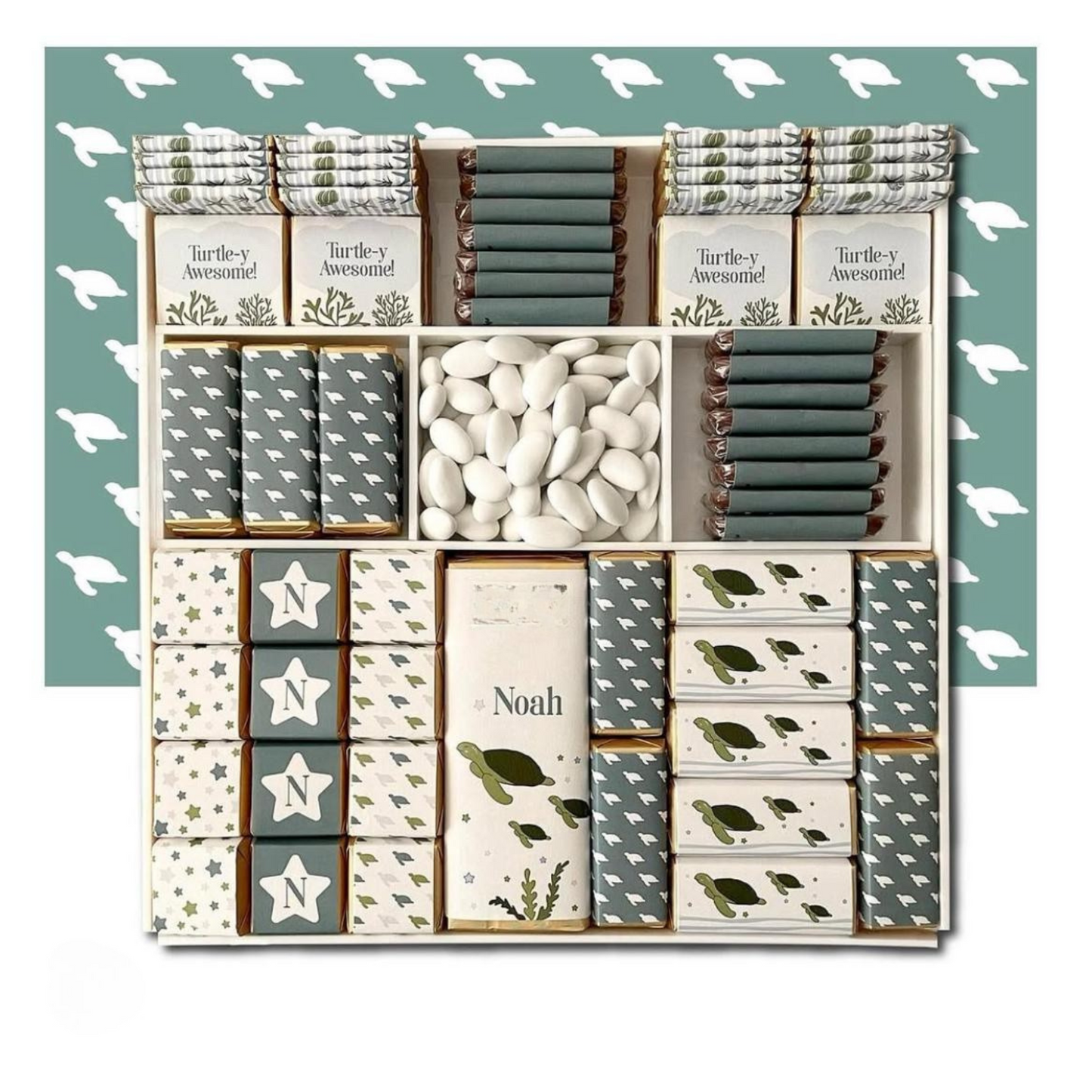 Luxury Chocolate Tray - Customized Acrylic Tray with 2.5kg of Assorted Chocolates