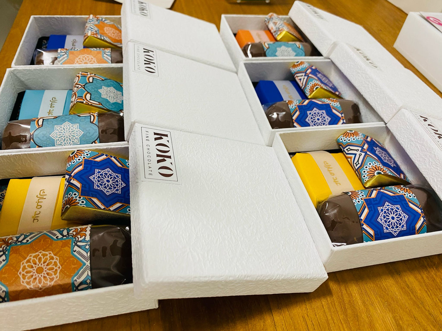 3 pieces favor box - EID MUBARAK