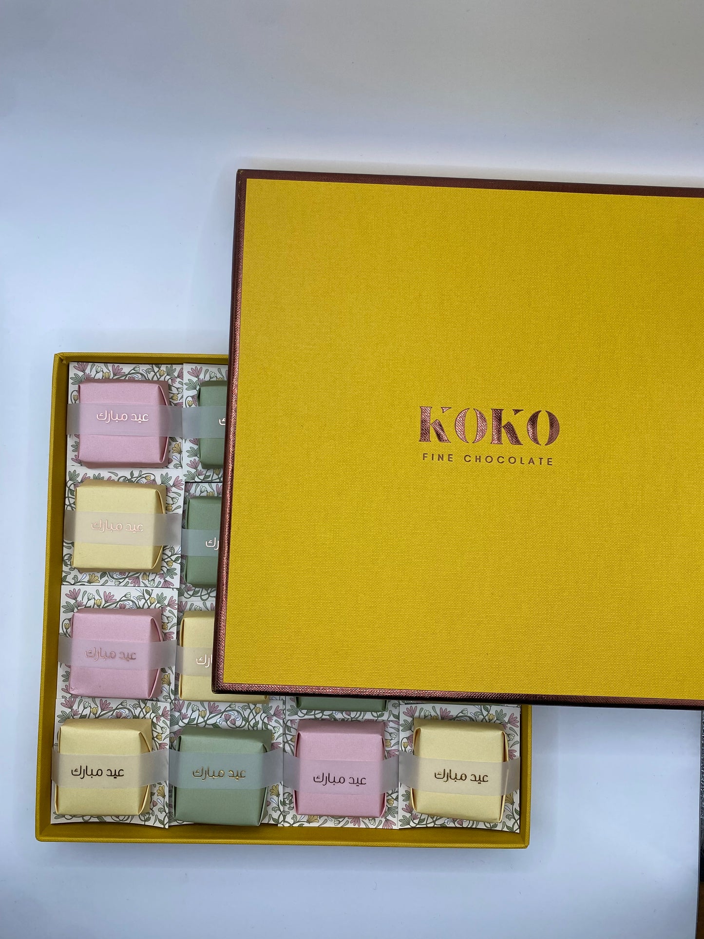 Exclusive Eid Al Adha 16 pieces hard-card chocolate box