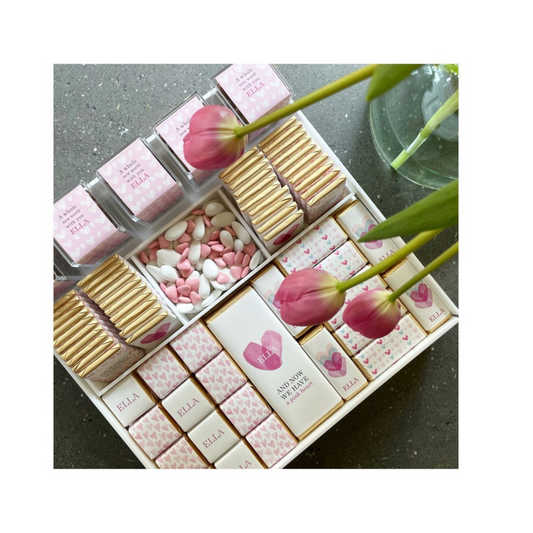 Luxury Chocolate Tray - Customized Acrylic Tray with 2.5kg of Assorted Chocolates