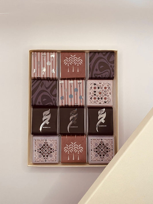 12 Pieces Cream box - Al Hajj Chocolate collection 2025