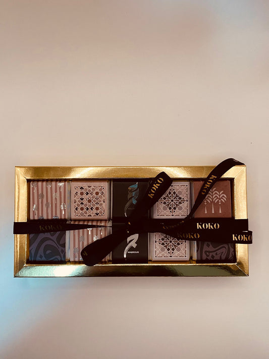 30 Pieces Golden box - Al Hajj Chocolate collection 2025